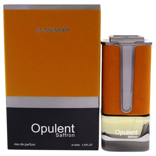 Opulent Saffron by Al Haramain for Men - 3.33 oz EDP Spray - Clothes For Her Online Store