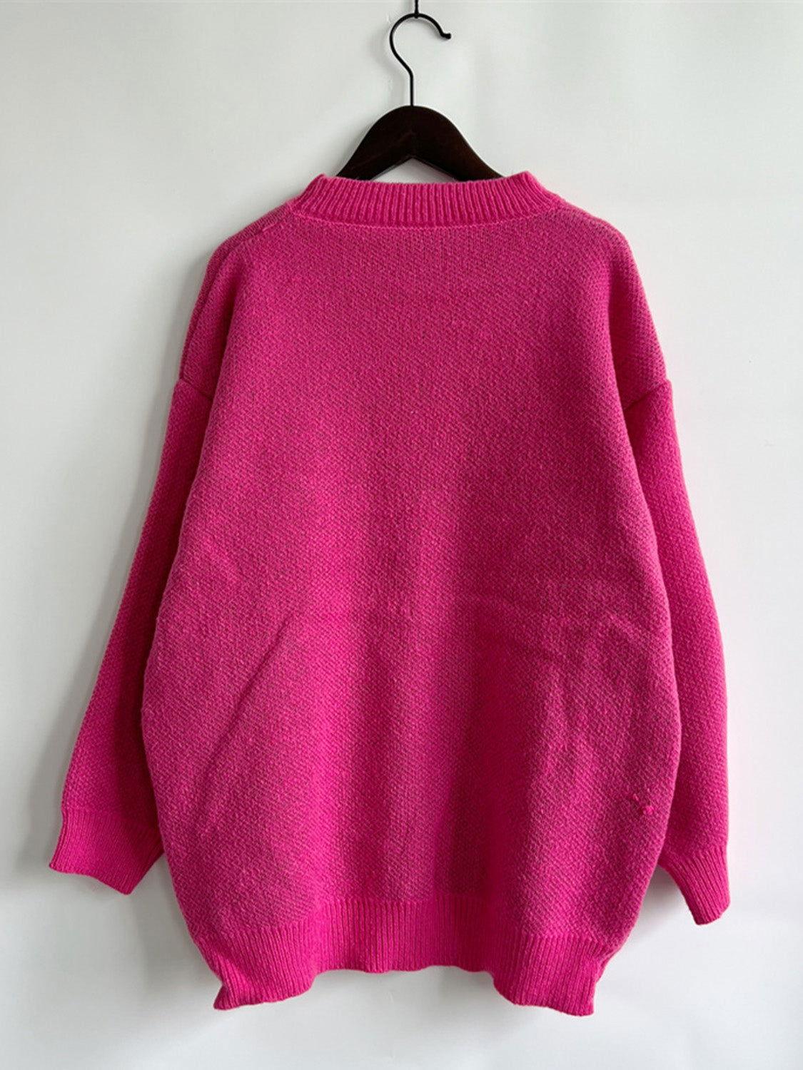 PINKY PROMISE Graphic Sweater - Clothes For Her Online Store