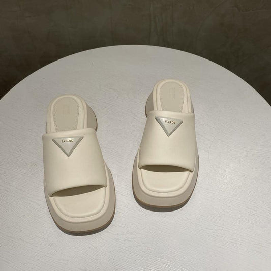 PU Leather Platform Sandals - Clothes For Her Online Store