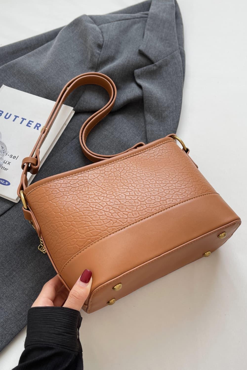 PU Leather Shoulder Bag - Clothes For Her Online Store