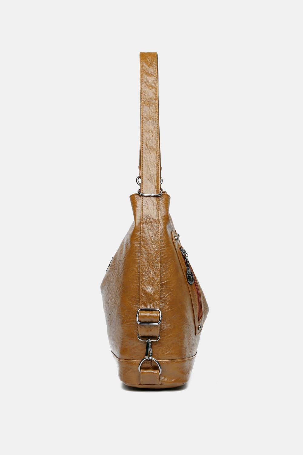 PU Leather Shoulder Bag - Clothes For Her Online Store
