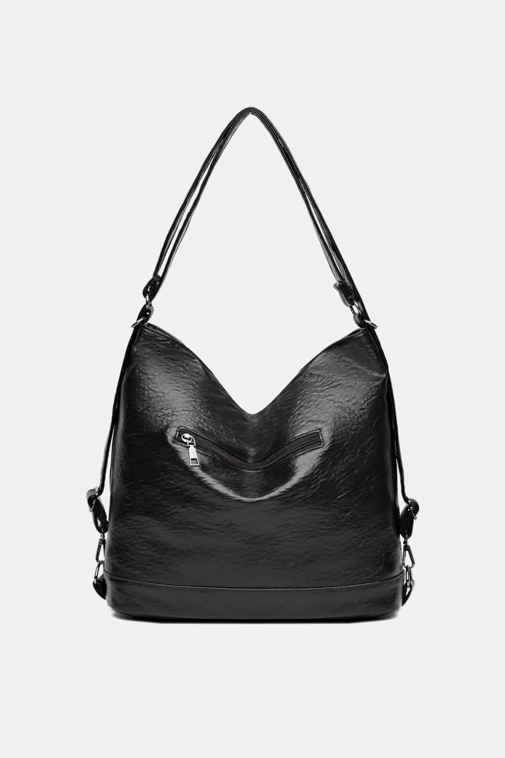 PU Leather Shoulder Bag - Clothes For Her Online Store