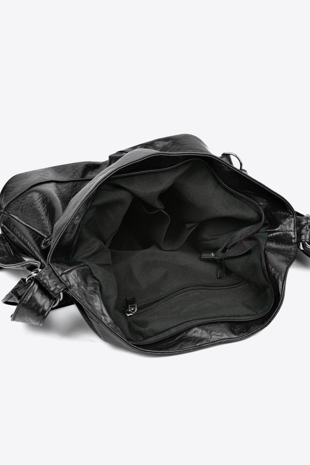 PU Leather Shoulder Bag - Clothes For Her Online Store