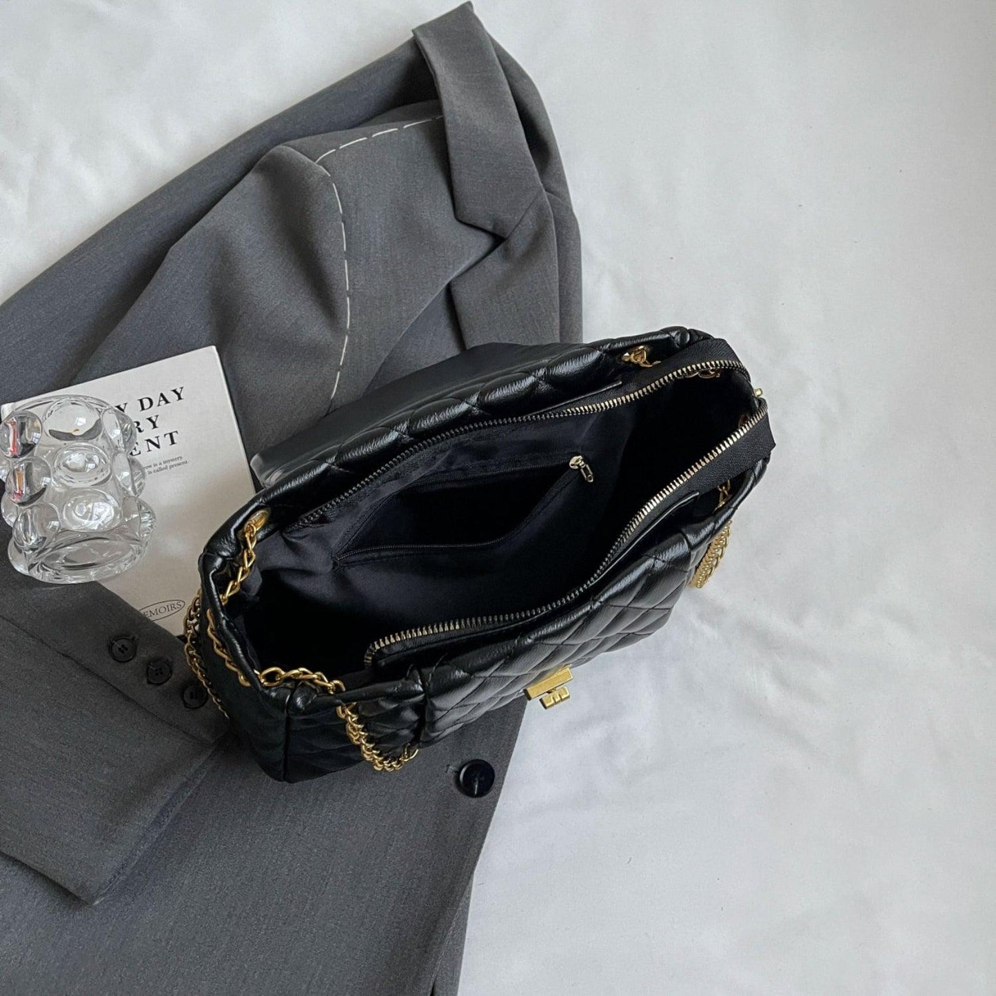 PU Leather Shoulder Bag - Clothes For Her Online Store