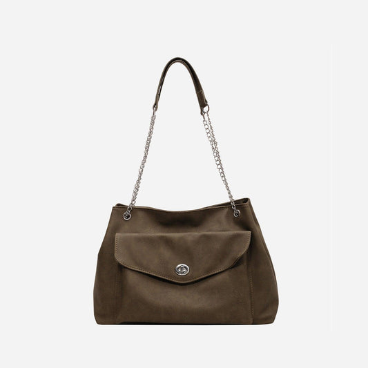 PU Leather Shoulder Bag - Clothes For Her Online Store