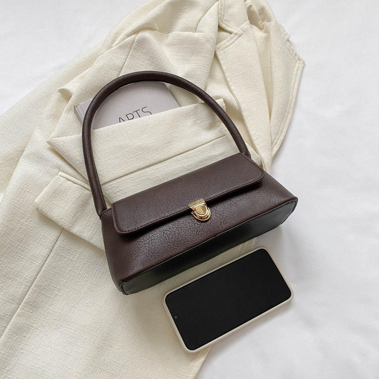 PU Leather Shoulder Bag - Clothes For Her Online Store
