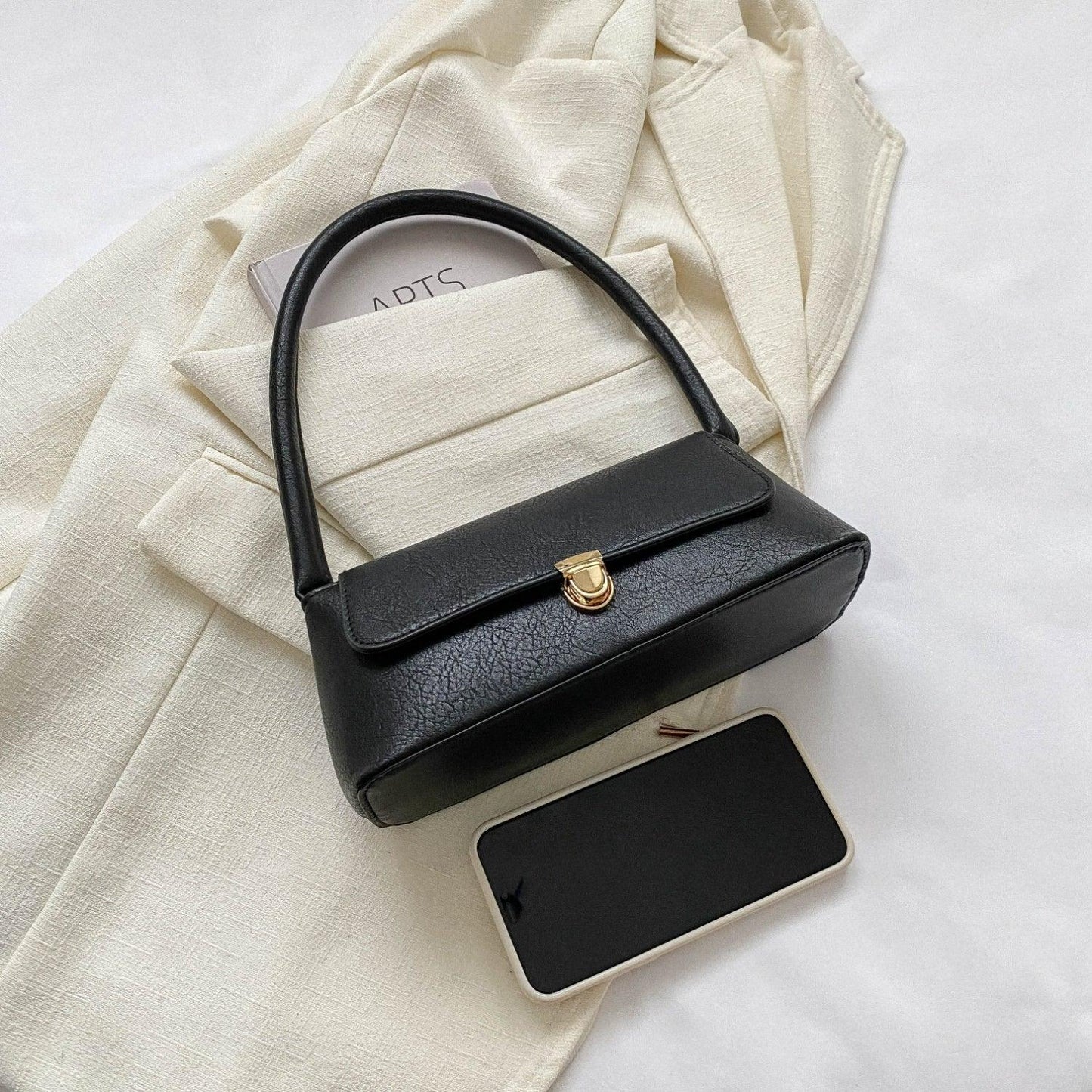 PU Leather Shoulder Bag - Clothes For Her Online Store