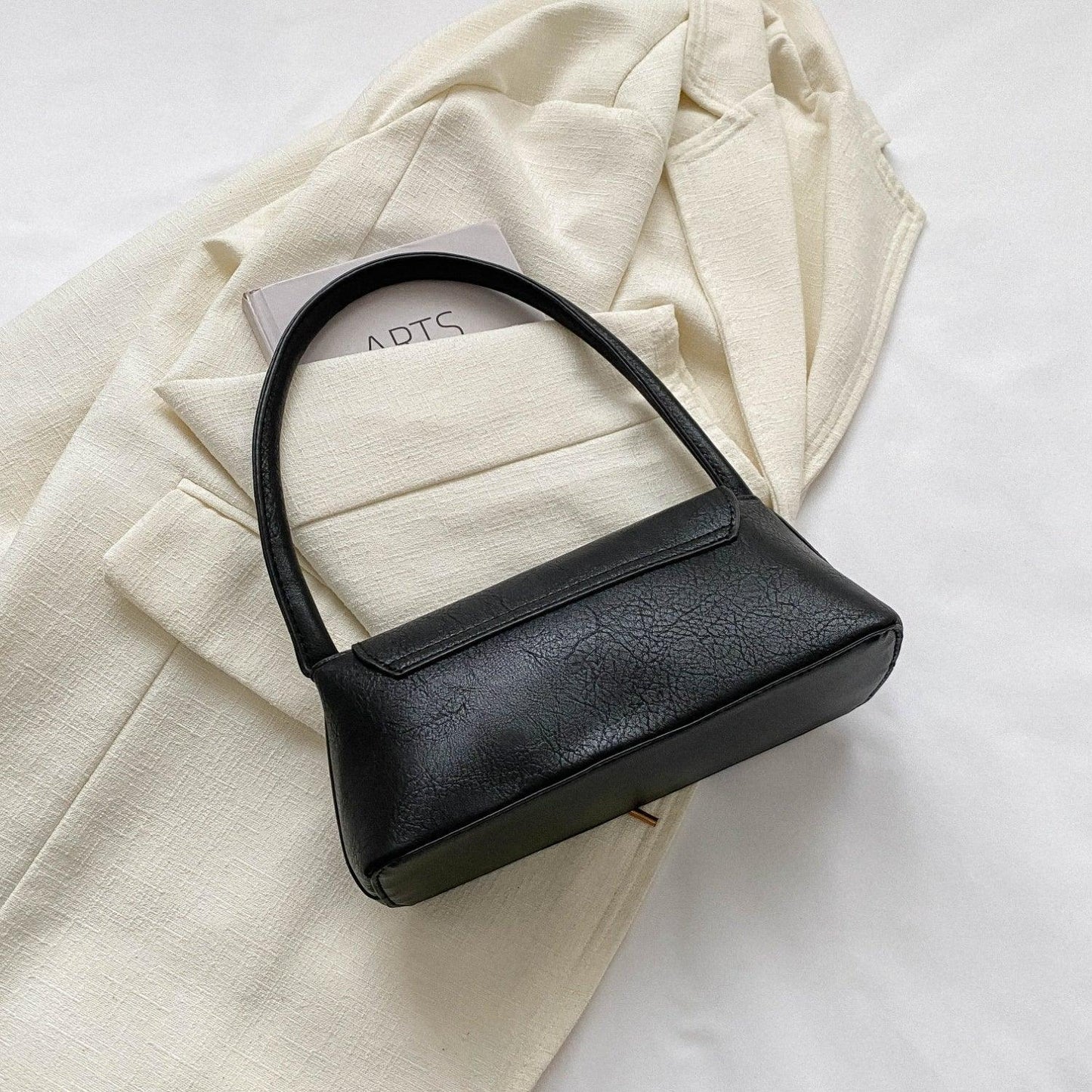 PU Leather Shoulder Bag - Clothes For Her Online Store