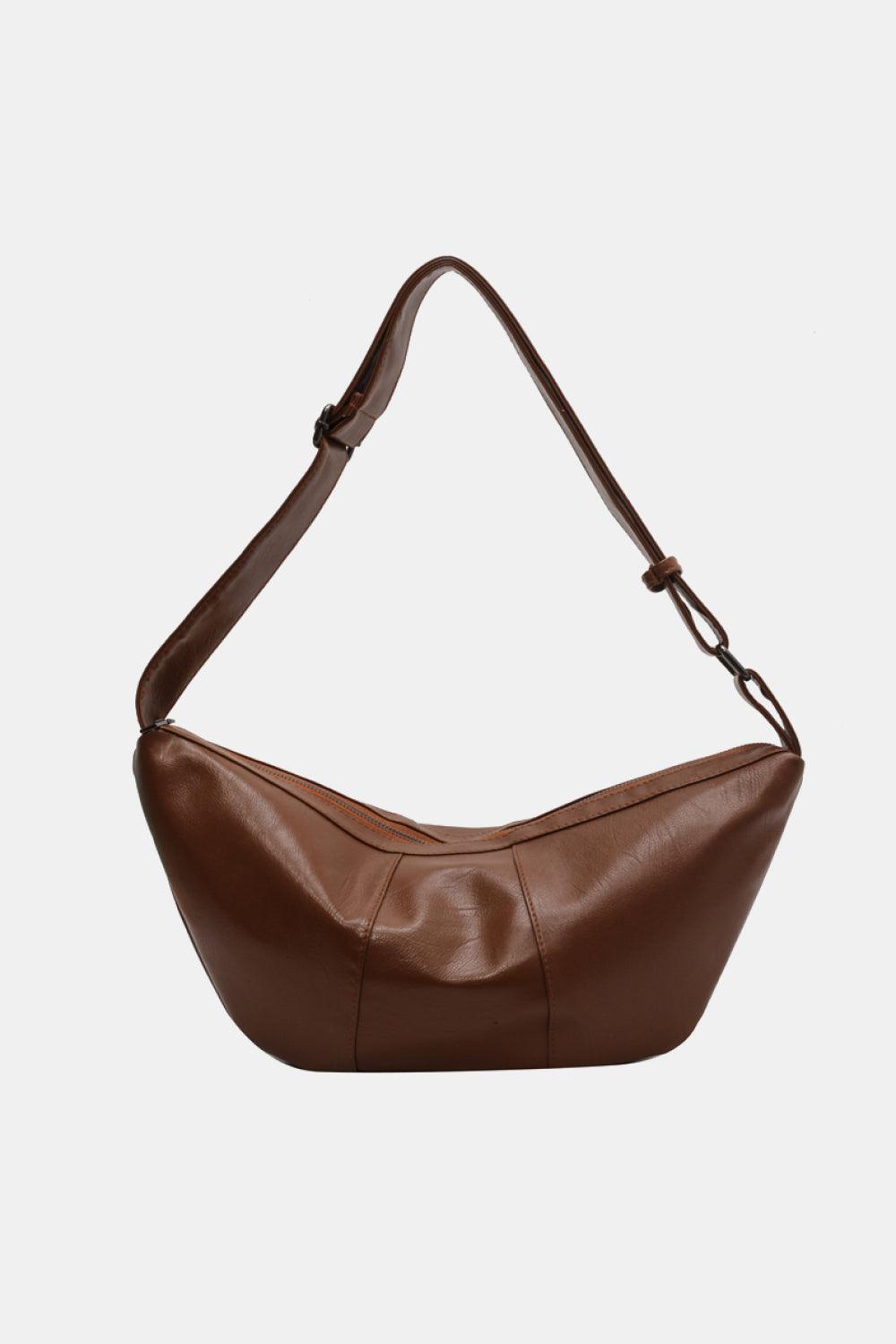 PU Leather Sling Bag - Clothes For Her Online Store