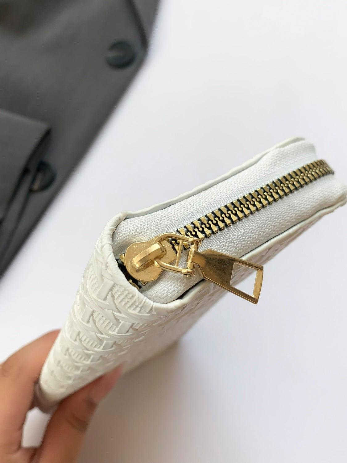 PU Leather Solid Color Wallet - Clothes For Her Online Store