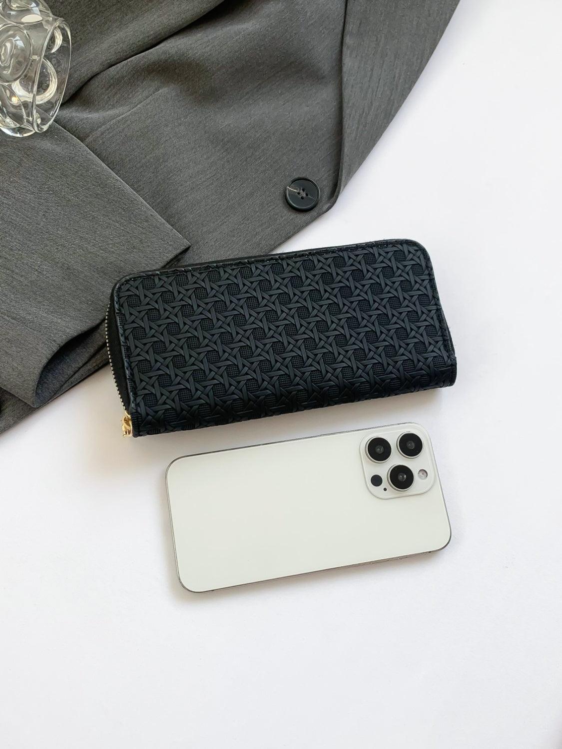 PU Leather Solid Color Wallet - Clothes For Her Online Store
