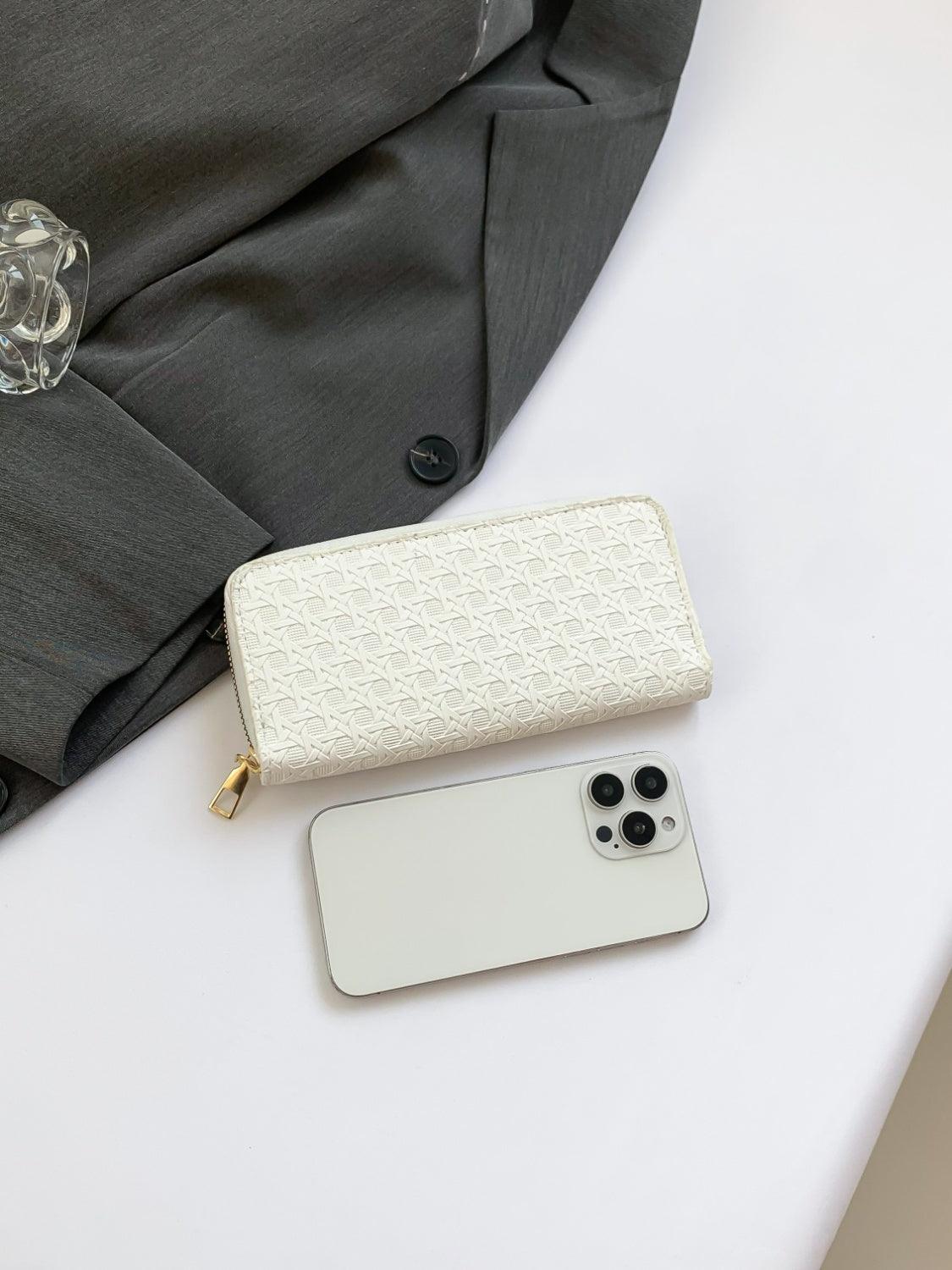 PU Leather Solid Color Wallet - Clothes For Her Online Store