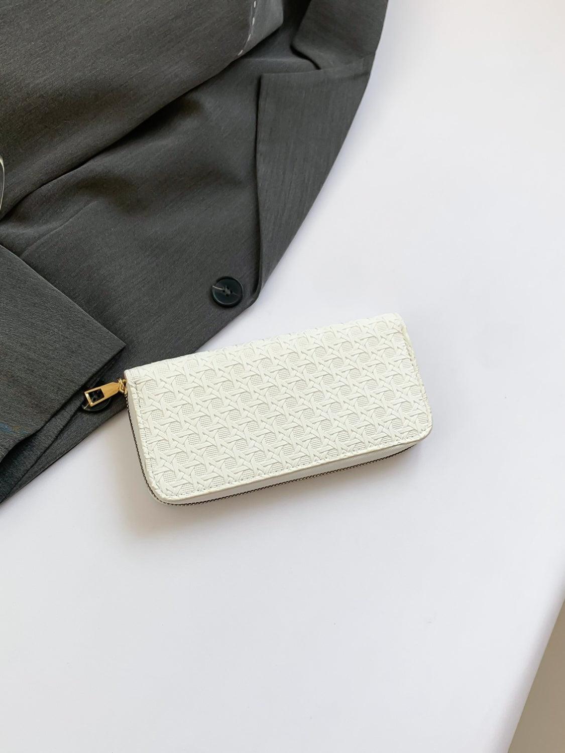 PU Leather Solid Color Wallet - Clothes For Her Online Store
