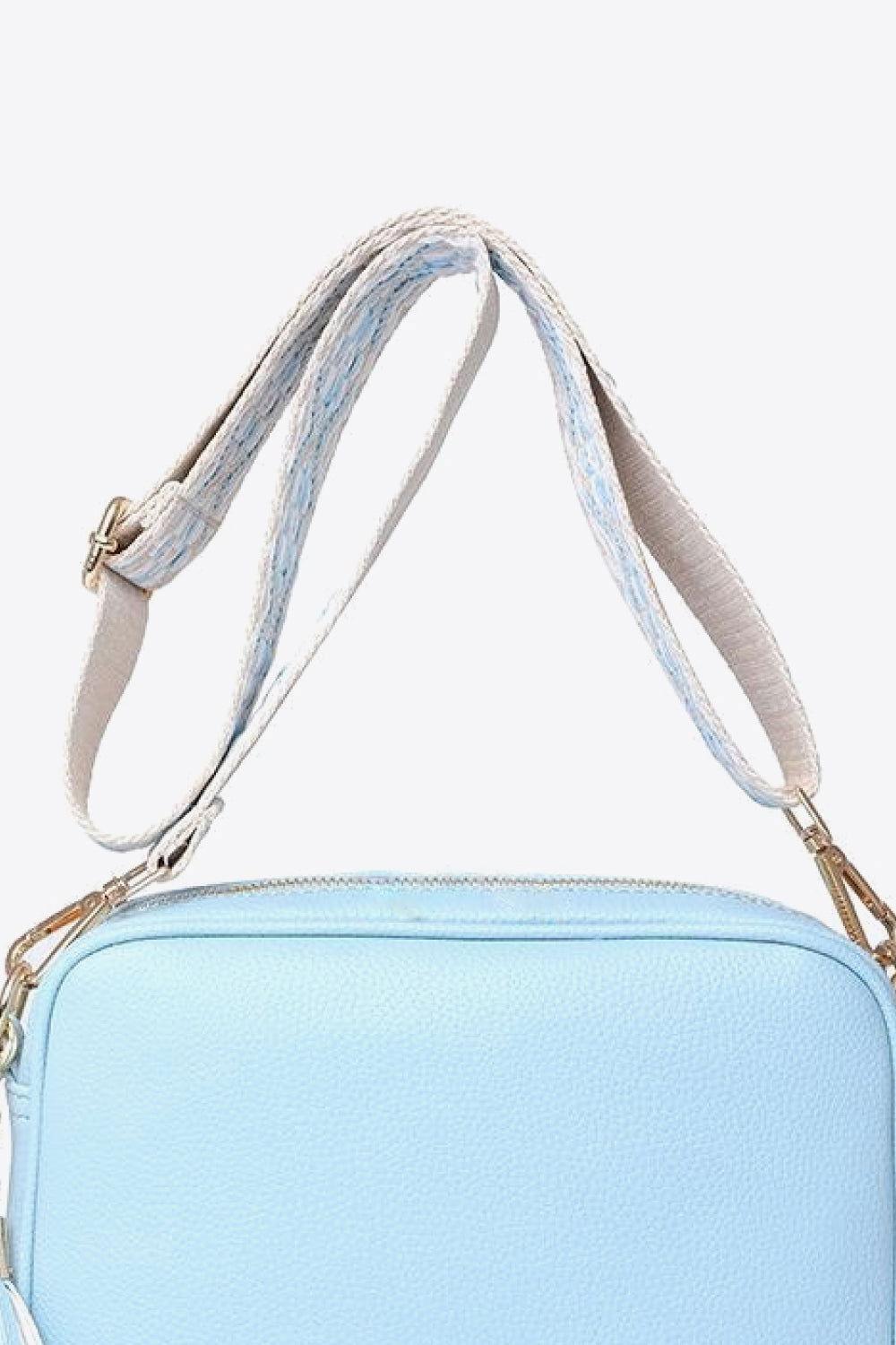 PU Leather Tassel Crossbody Bag - Clothes For Her Online Store