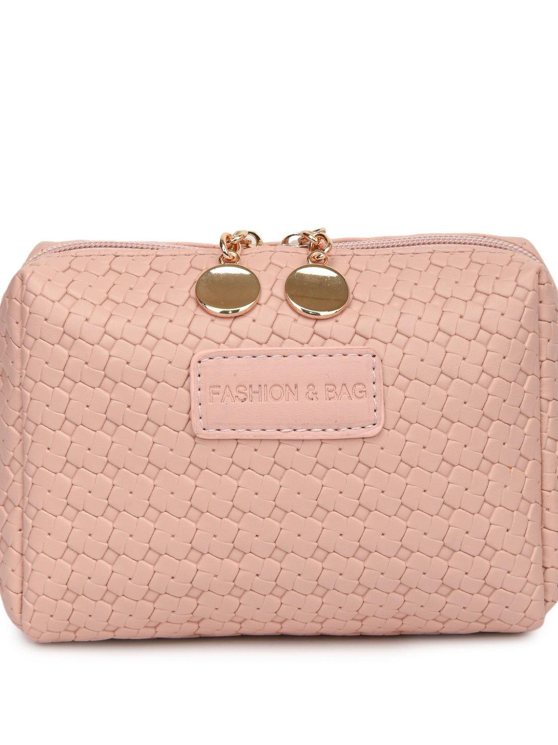 PU Leather Woven Clutch - Clothes For Her Online Store