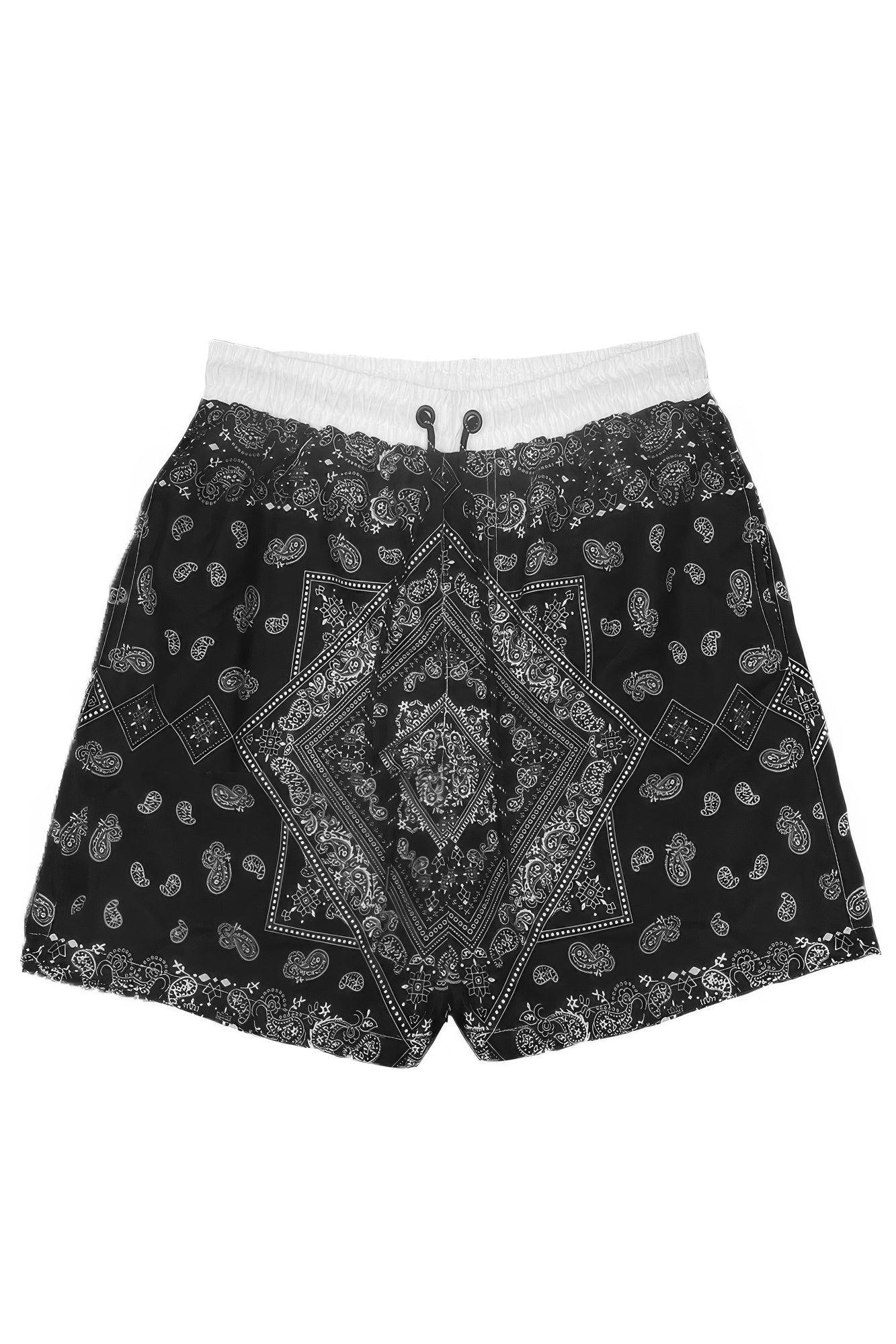 Paisley Bandana Print Swimming Shorts - Clothes For Her Online Store