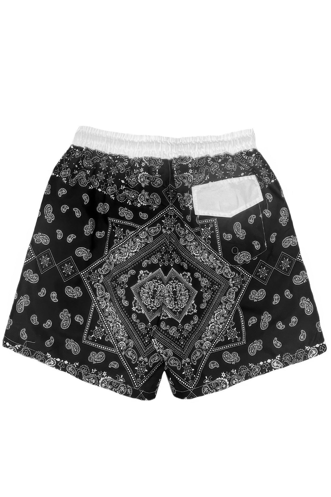 Paisley Bandana Print Swimming Shorts - Clothes For Her Online Store