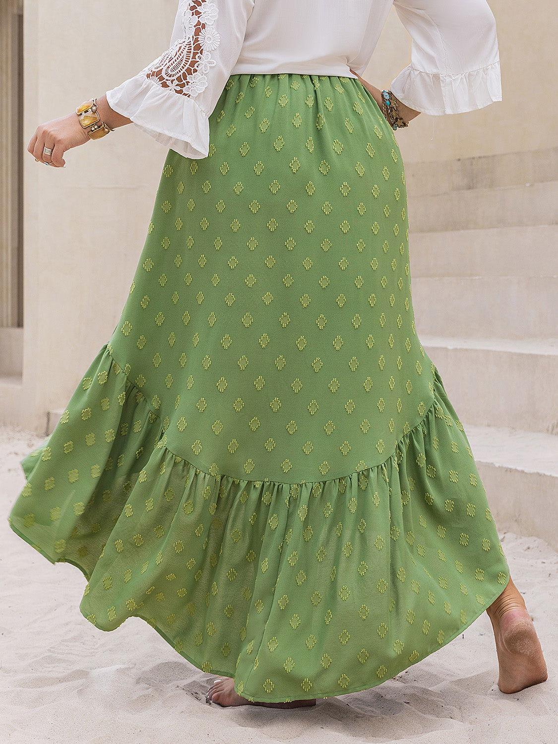 Plus Size High-Low Skirt - Clothes For Her Online Store