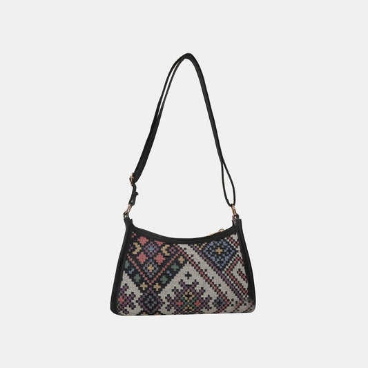 Printed Crossbody Bag - Clothes For Her Online Store
