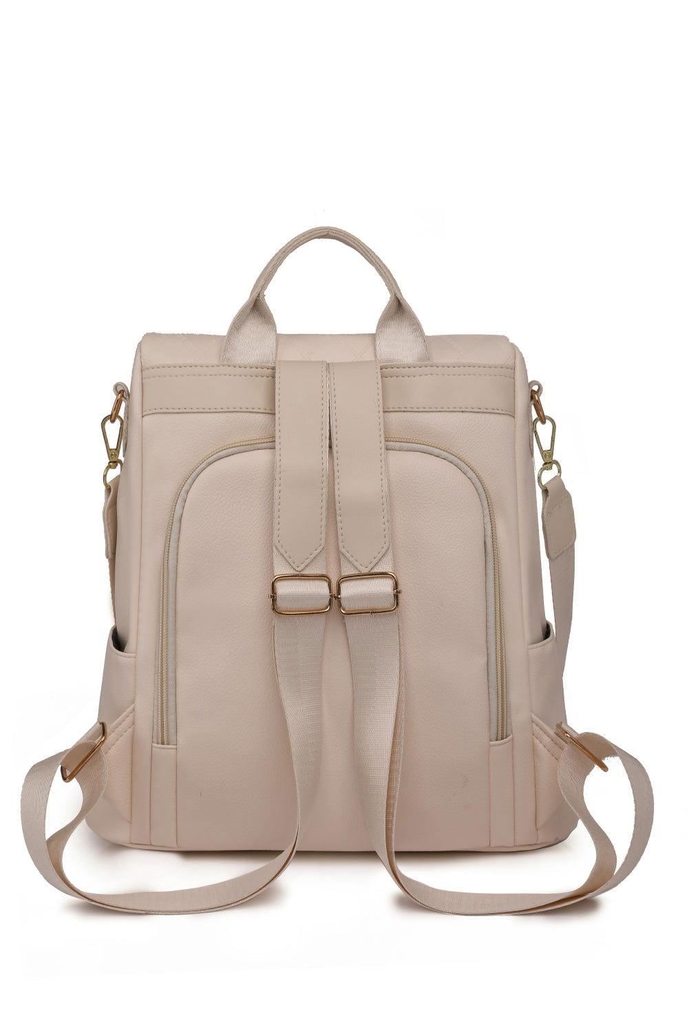 Pum-Pum Zipper Backpack - Clothes For Her Online Store