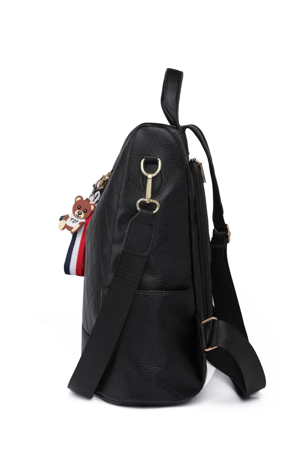 Pum-Pum Zipper Backpack - Clothes For Her Online Store