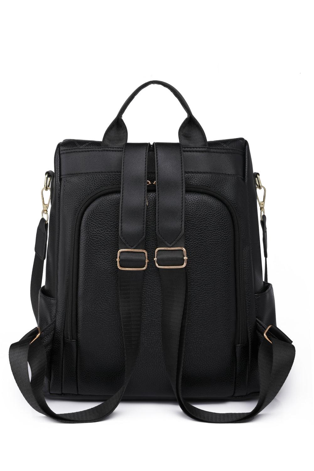 Pum-Pum Zipper Backpack - Clothes For Her Online Store