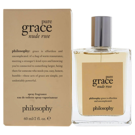 Pure Grace Nude Rose by Philosophy for Women - 2 oz EDT Spray - Clothes For Her Online Store