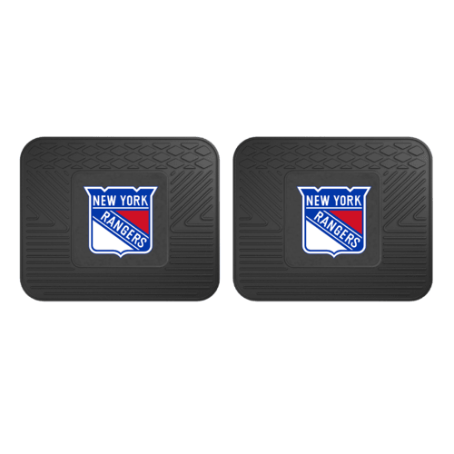 NHL 2-PC VINYL UTILITY MAT SET