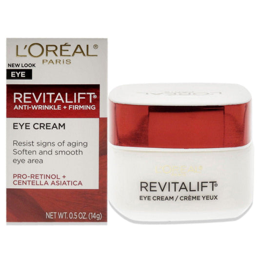 Revitalift Anti-Wrinkle Plus Firming Eye Cream by LOreal Professional for Unisex - 0.5 oz Cream - Clothes For Her Online Store