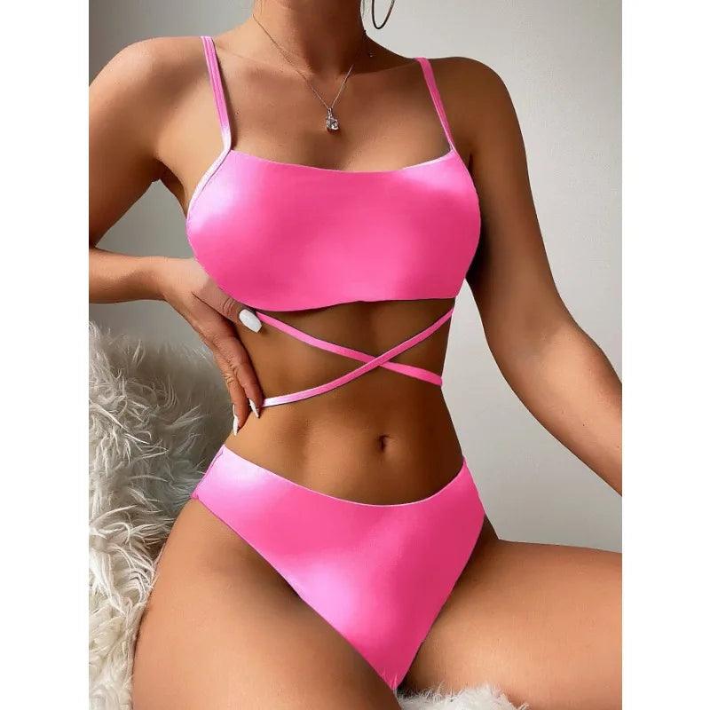 Serena three piece swimsuit