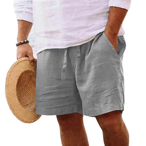 Men Cotton Short Lightweight Beach shorts