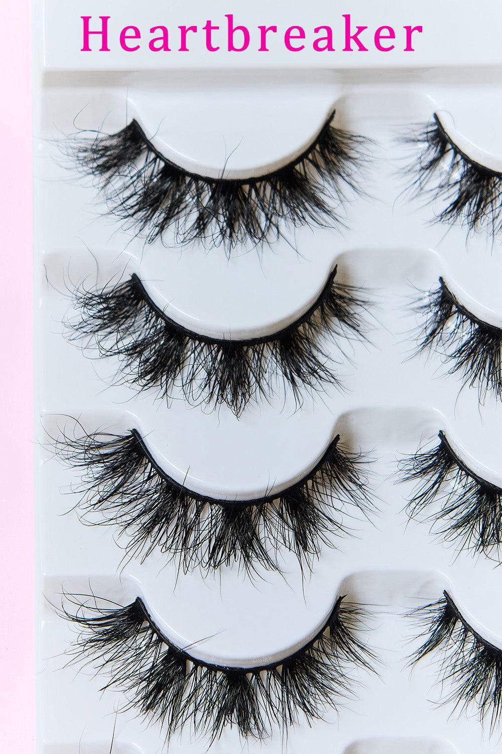 SO PINK BEAUTY Mink Eyelashes 5 Pairs - Clothes For Her Online Store