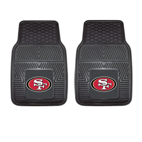 NFL 2-PC VINYL CAR MAT SET