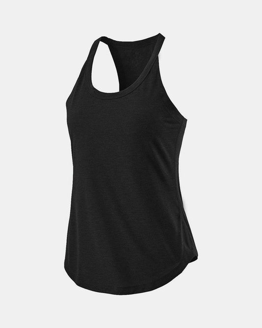 Scoop Neck Active Tank - Clothes For Her Online Store