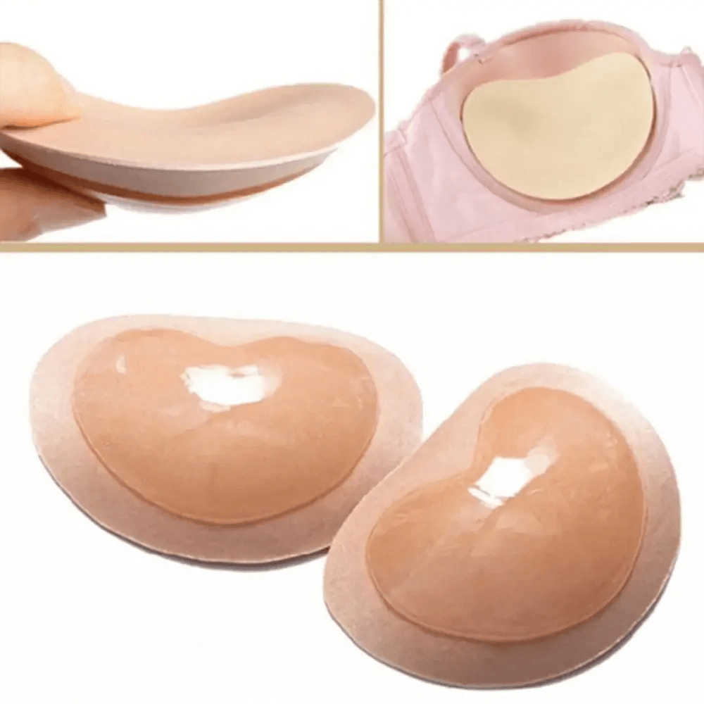 Chest Push Up Sticky Bra Thicker Sponge Bra Pads Breast Lift Up