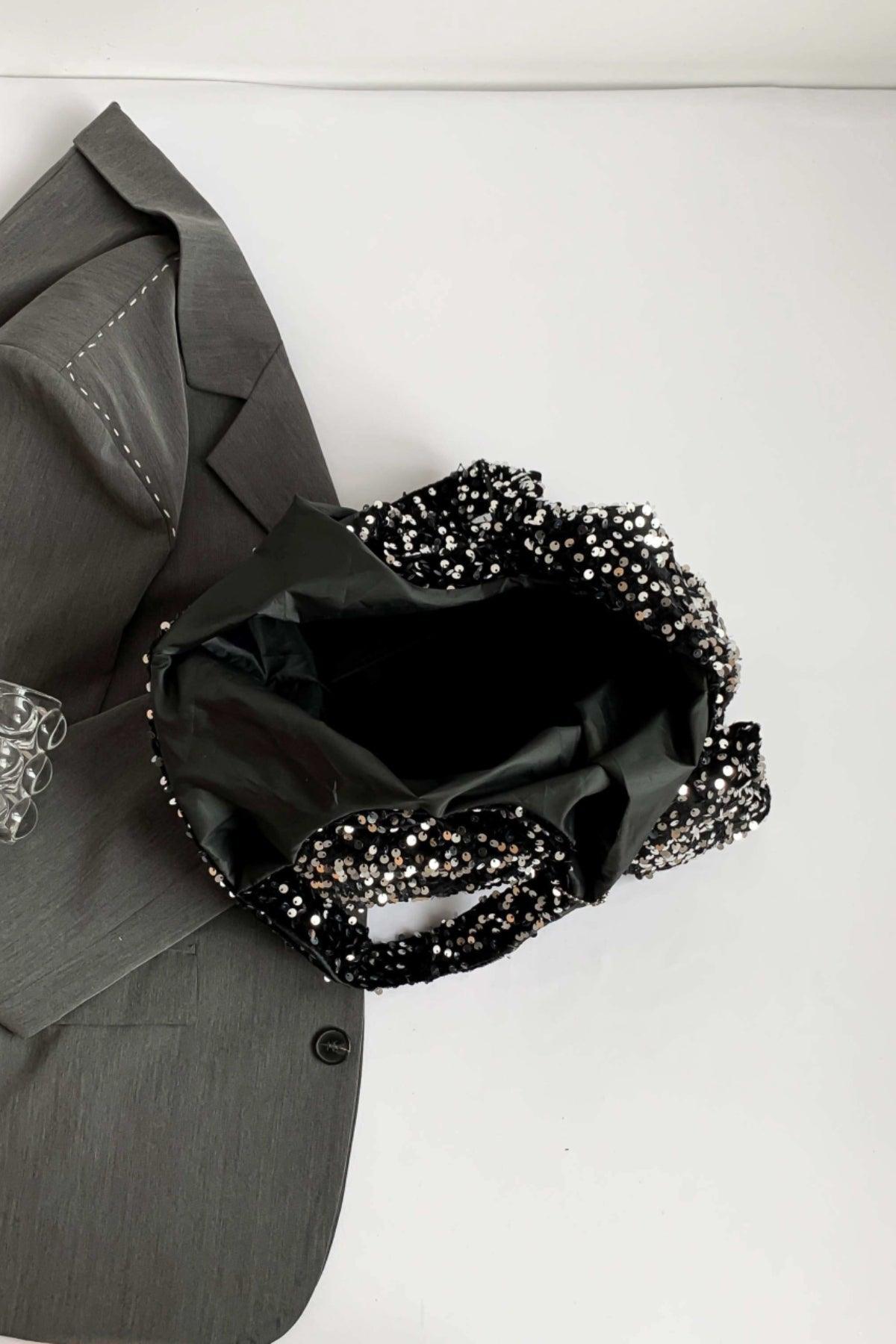 Sequin Polyester Handbag - Clothes For Her Online Store