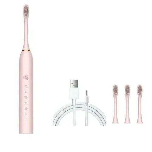 USB Rechargeable Tooth Brush for Adult 6 Clean Modes X-3 Sonic