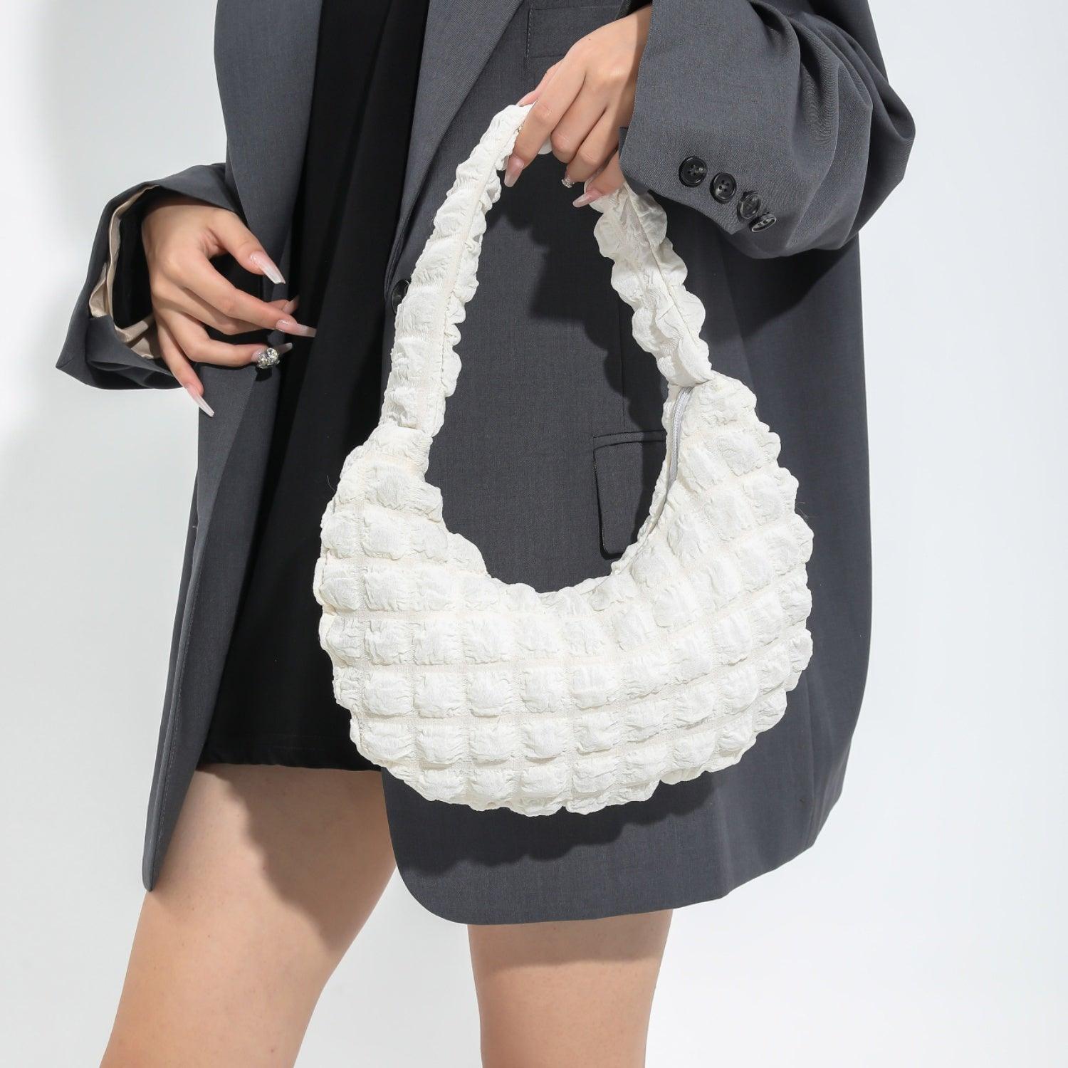 Small Texture Handbag - Clothes For Her Online Store