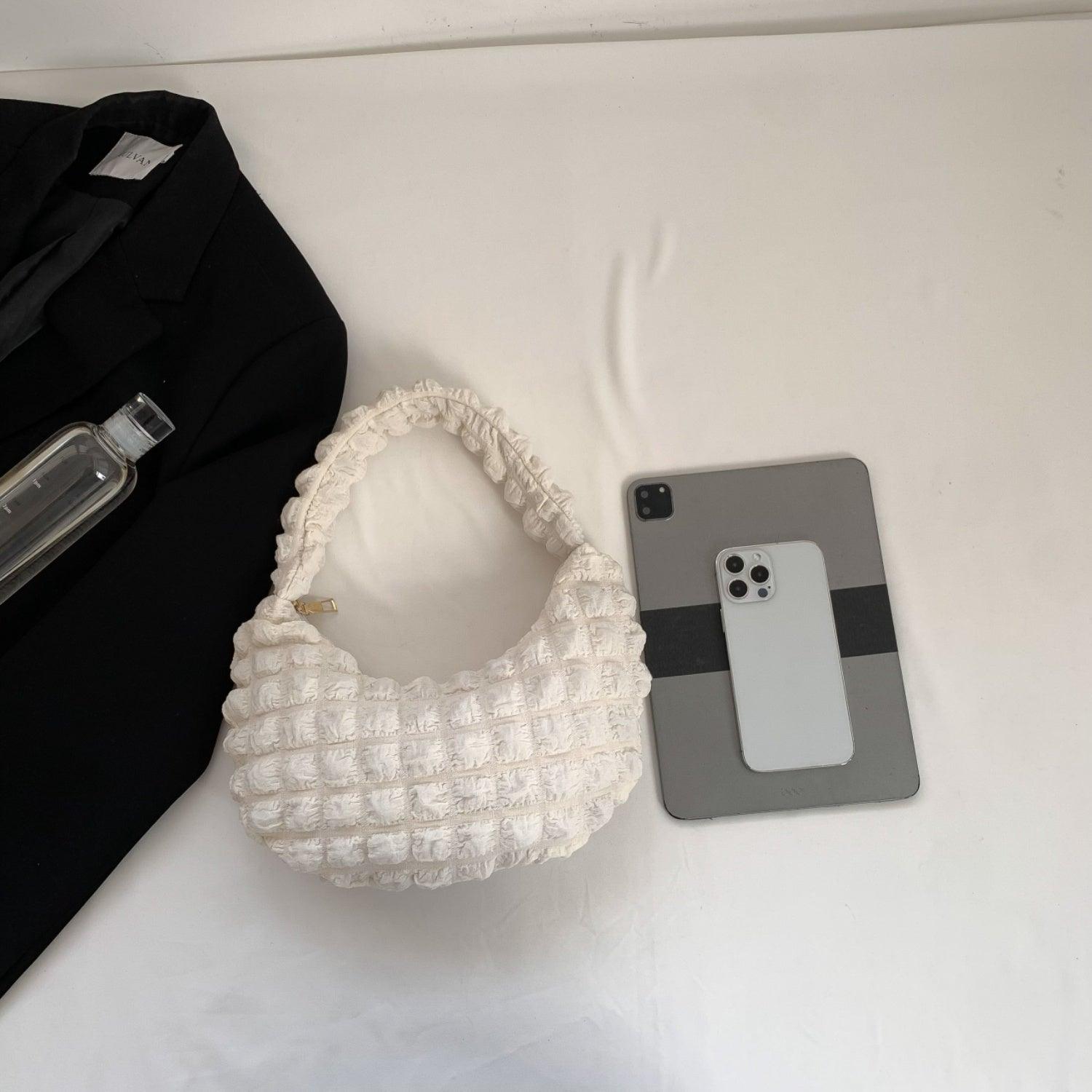 Small Texture Handbag - Clothes For Her Online Store