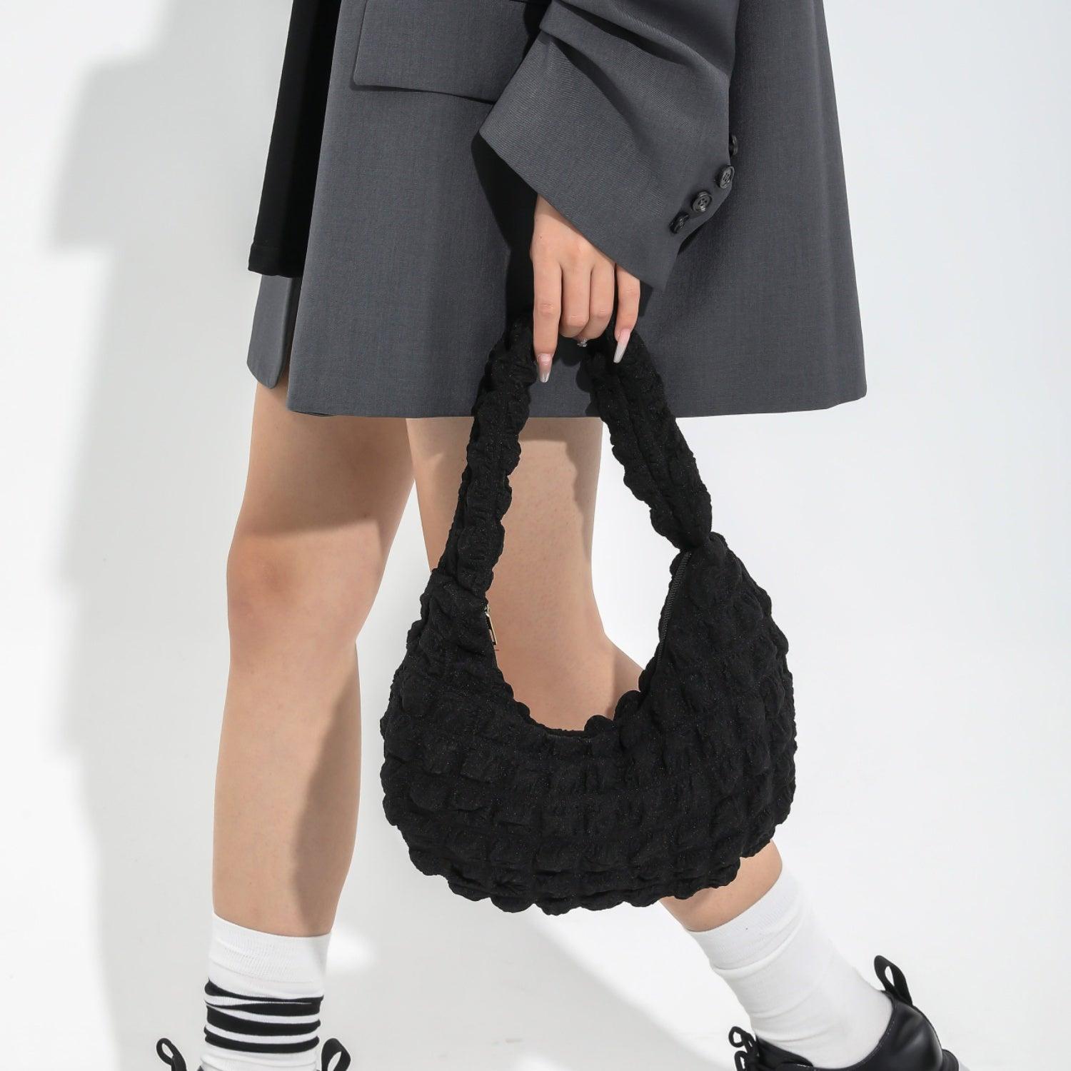 Small Texture Handbag - Clothes For Her Online Store