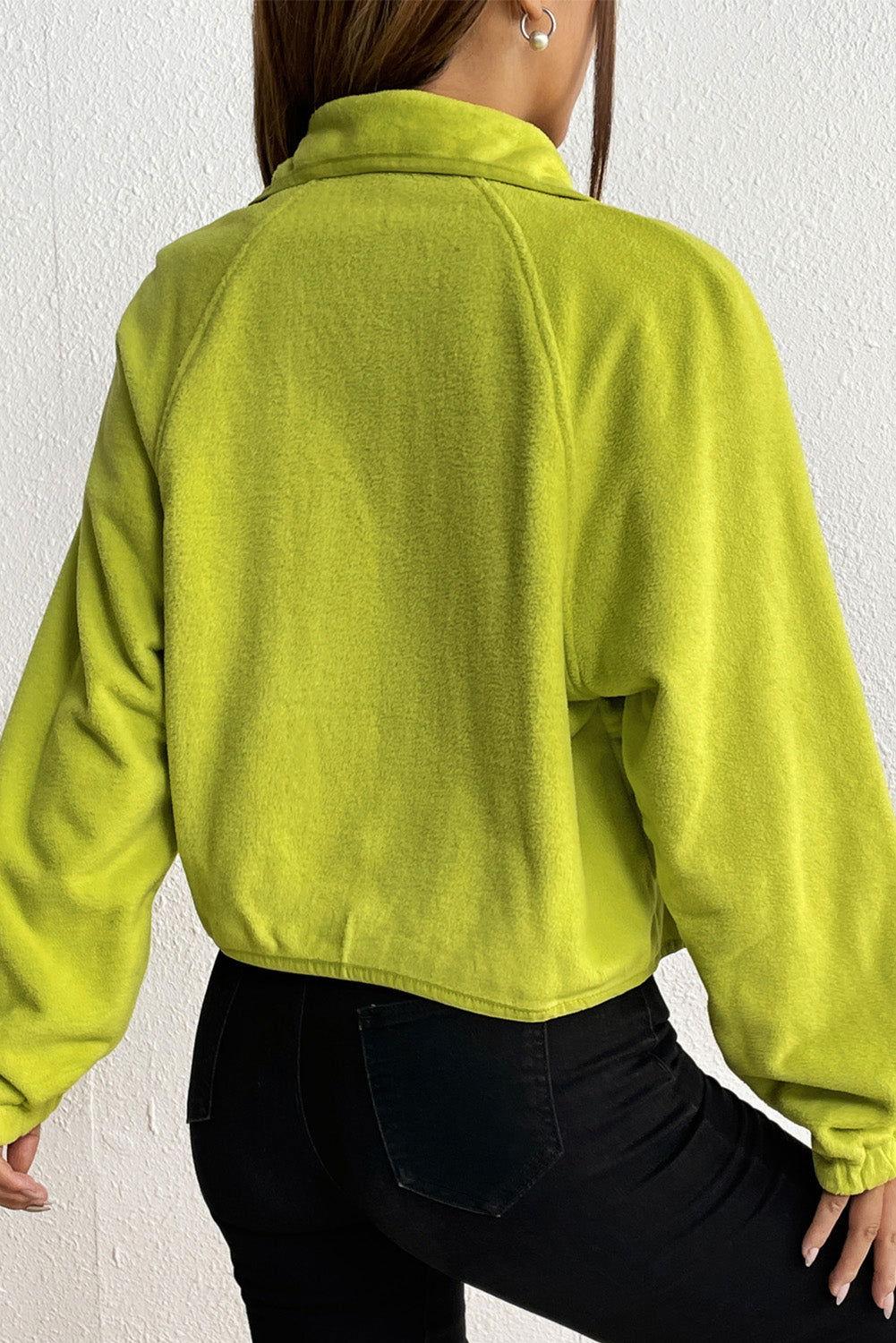 Snap Down Collared Jacket - Clothes For Her Online Store