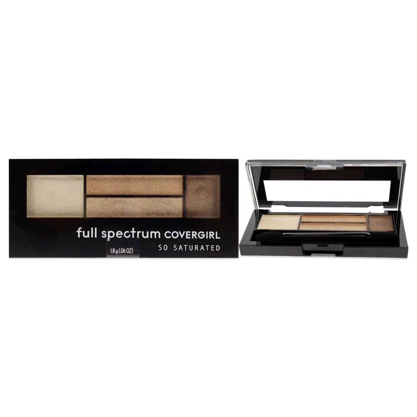 So Saturated Quad Palette - Steady by CoverGirl for Women - 0.06 oz Eye Shadow - Clothes For Her Online Store