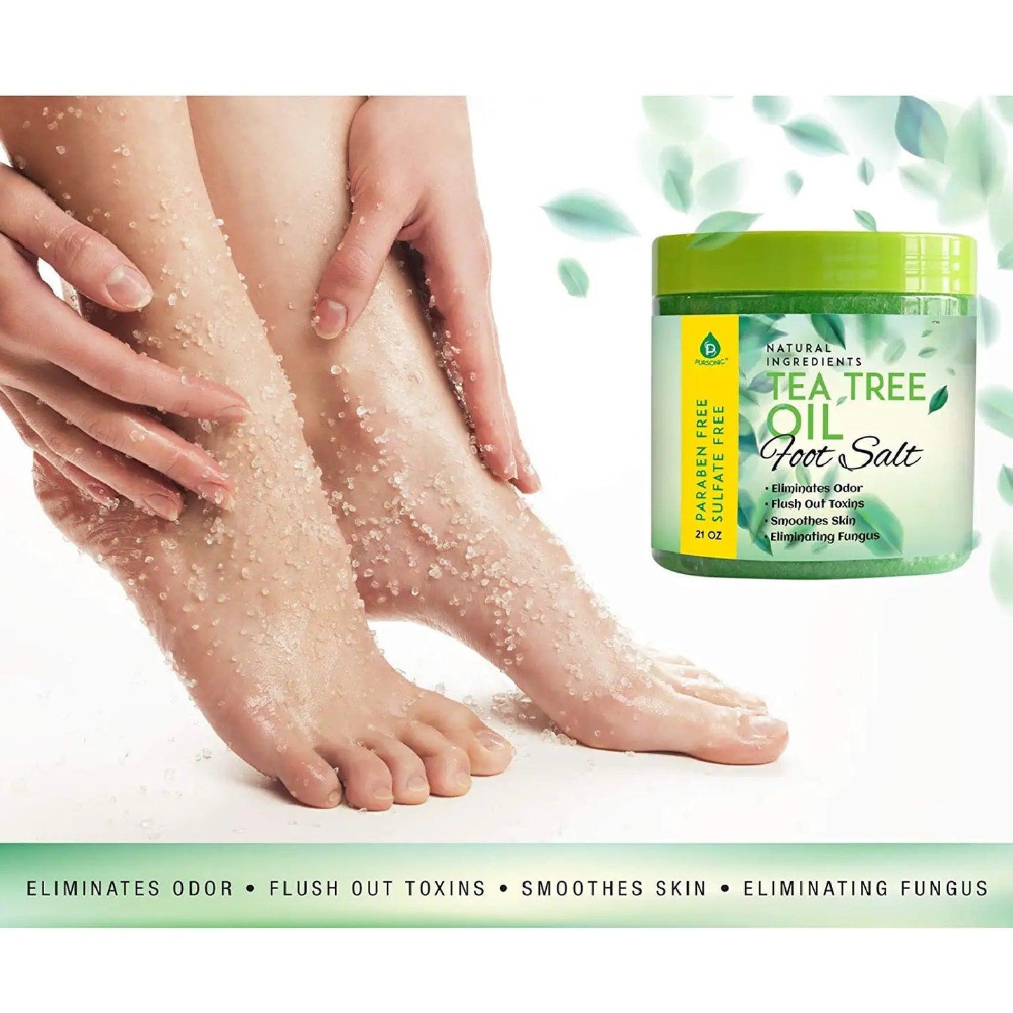 Tea Tree Oil Foot Salt 10 Oz