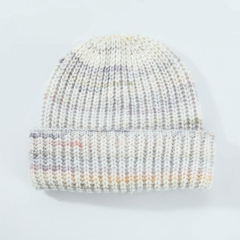 Thermal Contrast Knit Hat - Clothes For Her Online Store