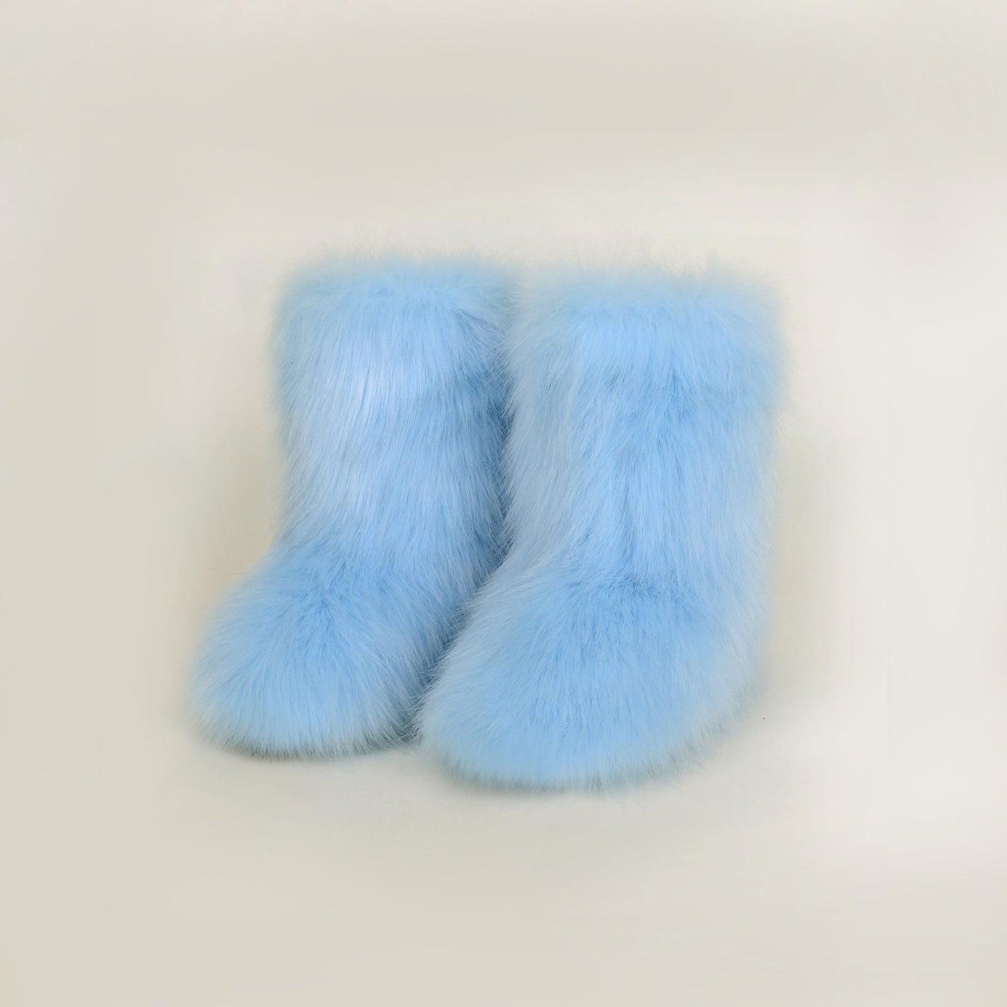 Thermal Fuzzy Platform Boots - Clothes For Her Online Store