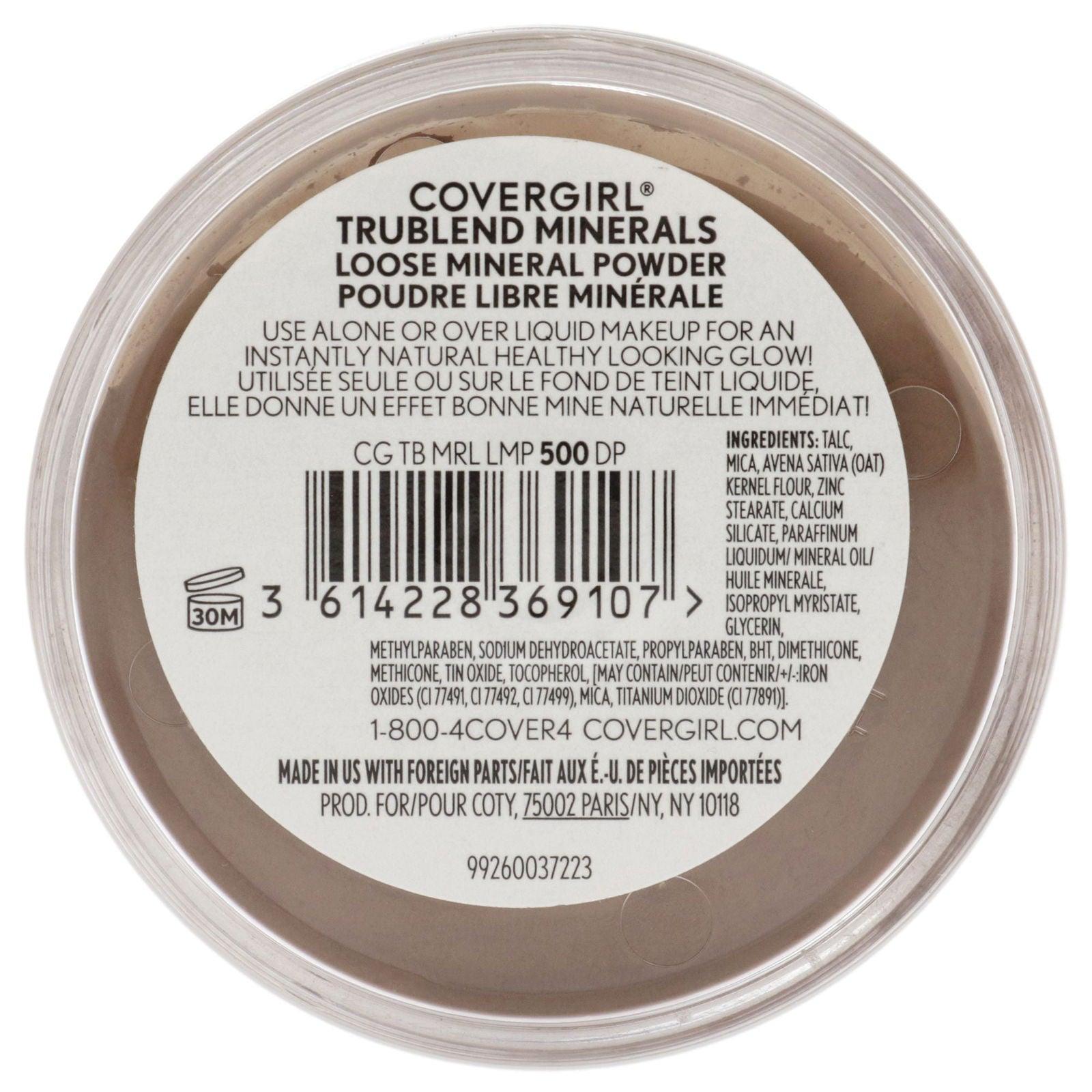 TruBlend Loose Mineral Powder - 500 Deep by CoverGirl for Women - 0.63 oz Powder - Clothes For Her Online Store