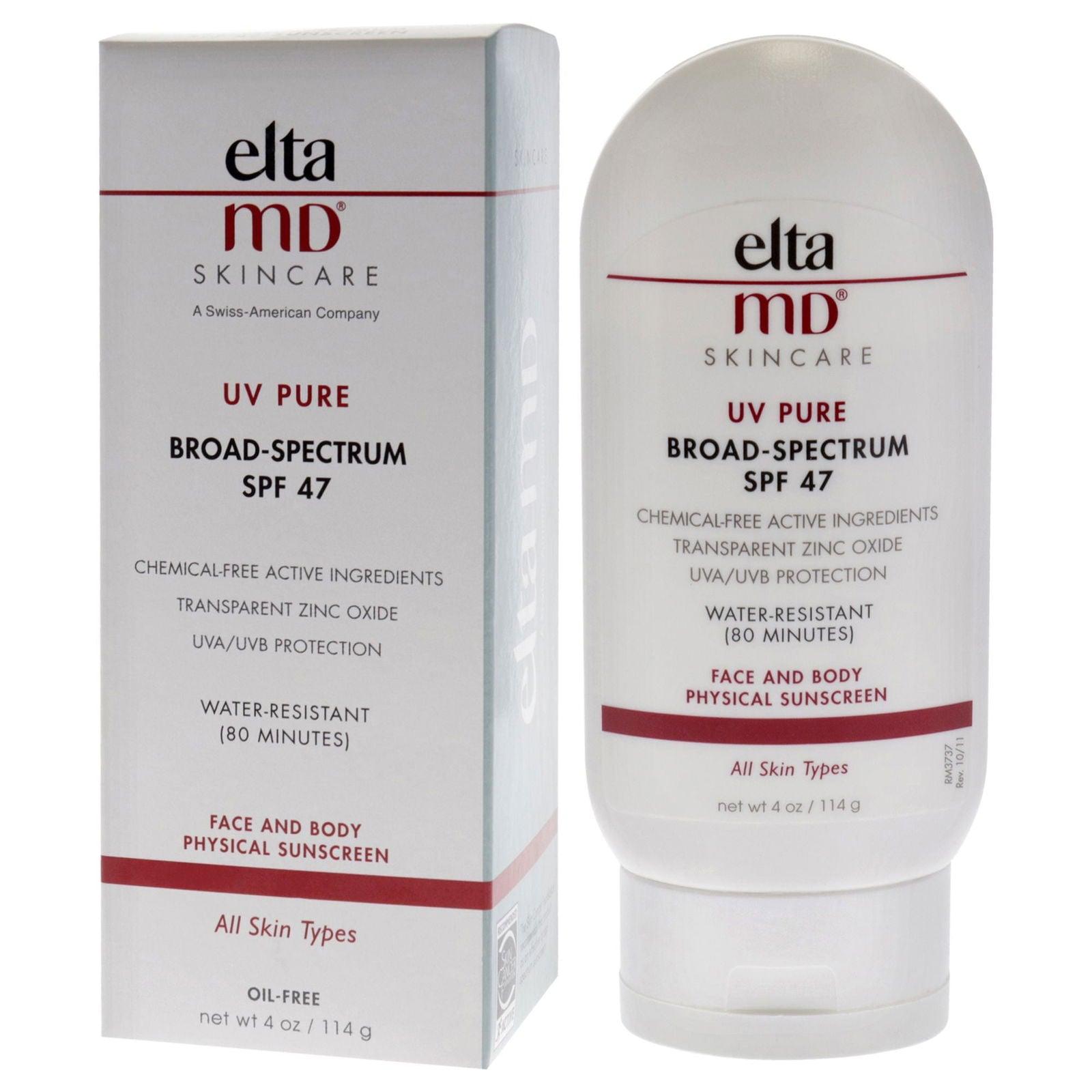 UV Pure Face and Body Physical Sunscreen SPF 47 by EltaMD for Unisex - 4 oz Sunscreen - Clothes For Her Online Store
