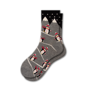 Holiday Theme Novelty Cotton Crew Socks