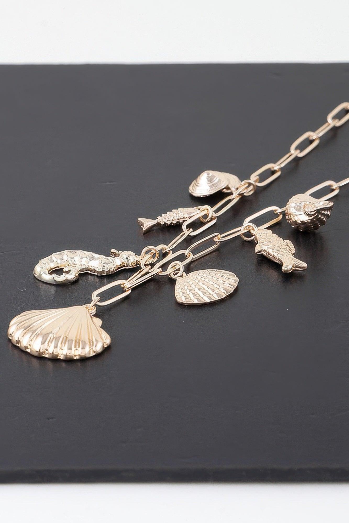 The Wonderful Sea Charm Necklace