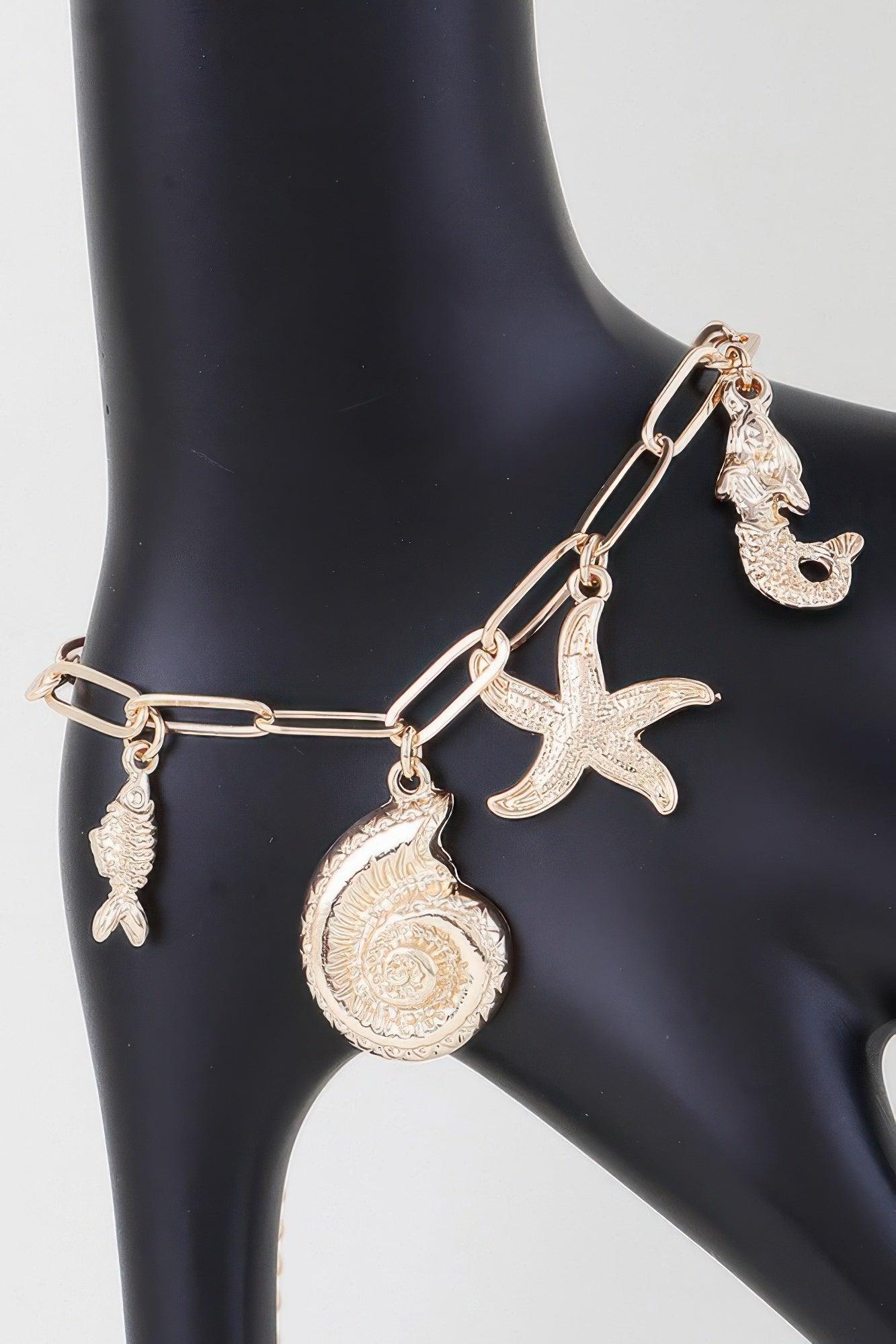 Shiny Sea Creatures Bracelet